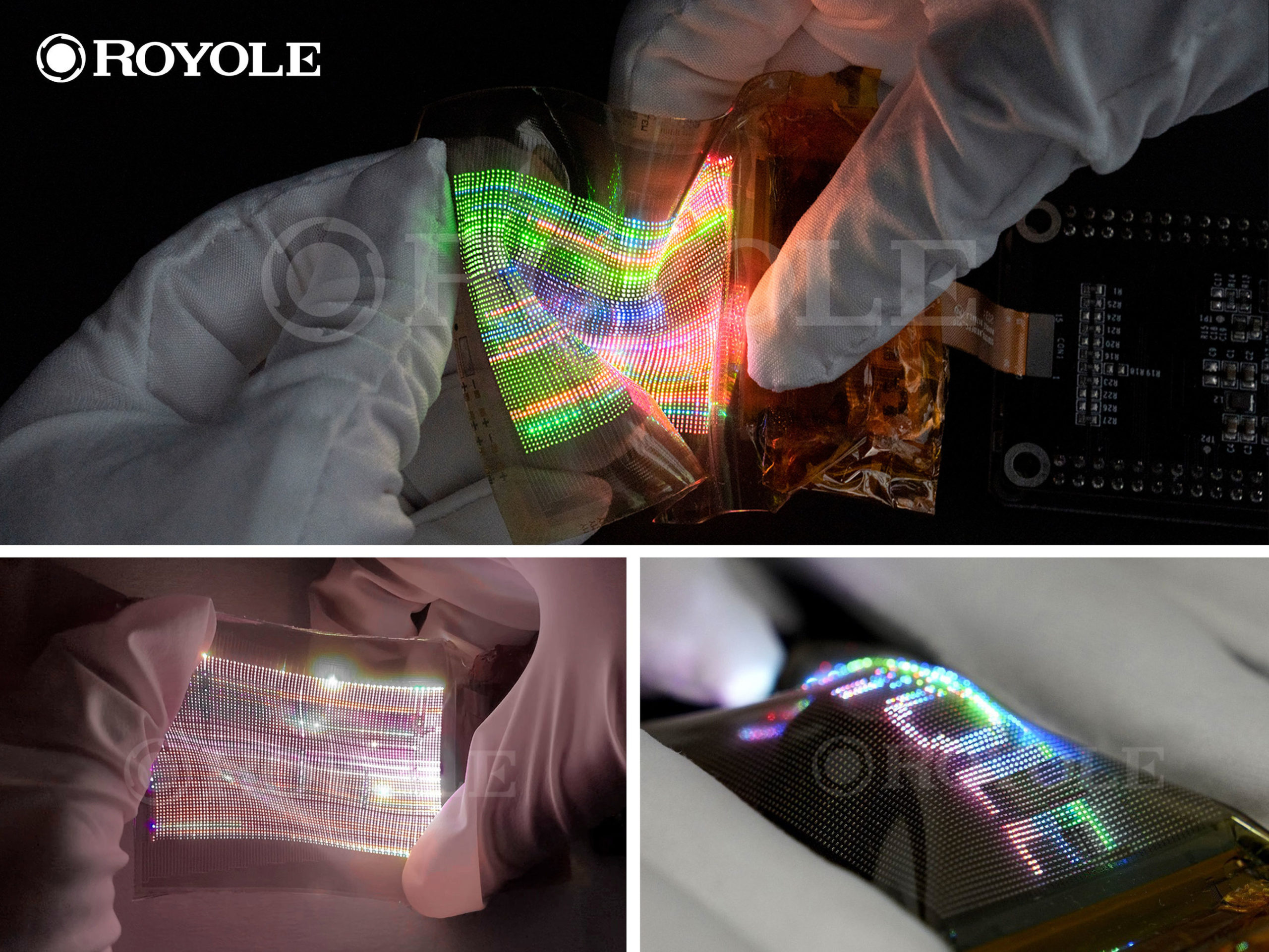 Royole’s New Micro-LED Based Stretchable Display Technology is Compatible with Industrial Manufacturing Processes