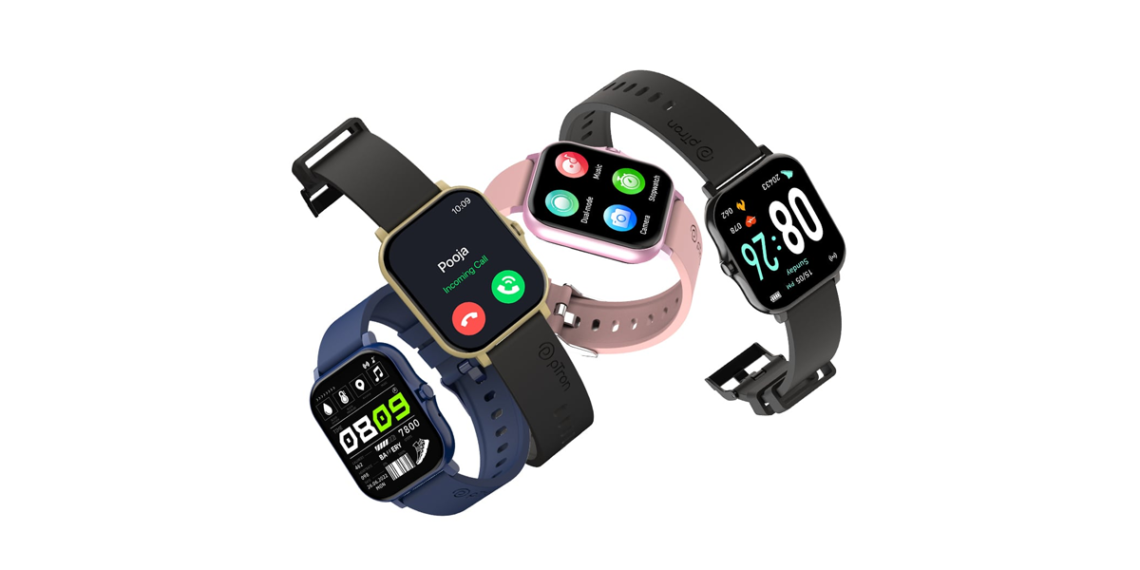 pTron unveils Smartwatch with BT Calling