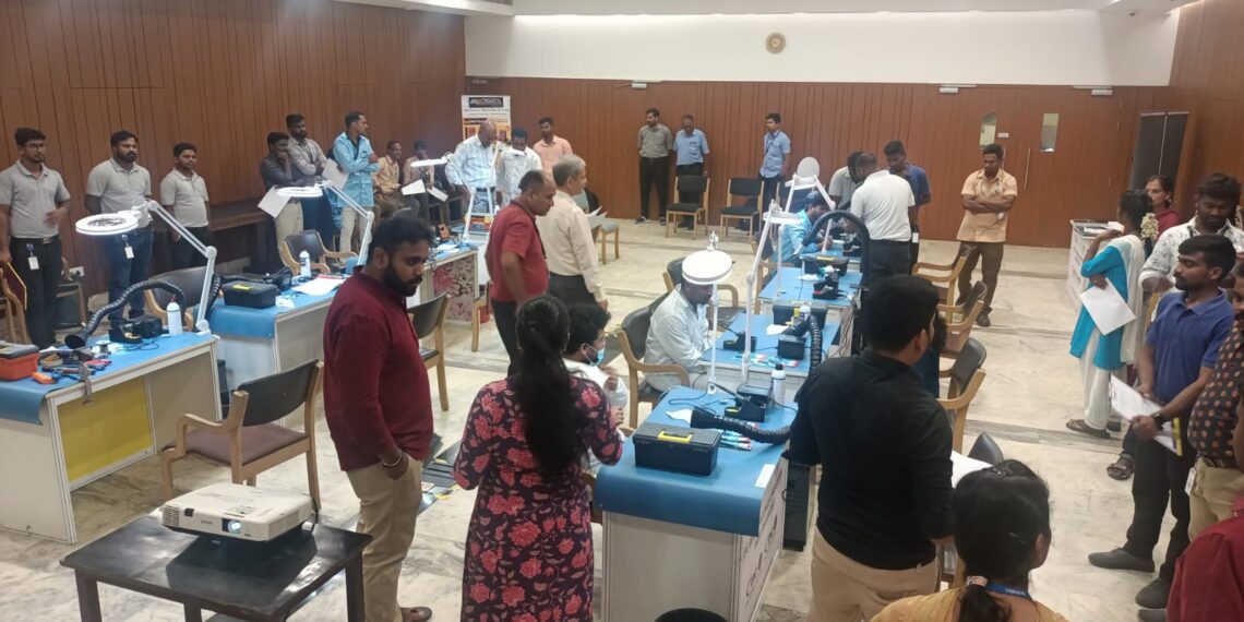 IPC Hand Soldering Chennai Competition