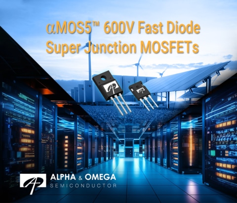 AOS Releases Advanced MOSFETs for High-Efficiency Power Systems