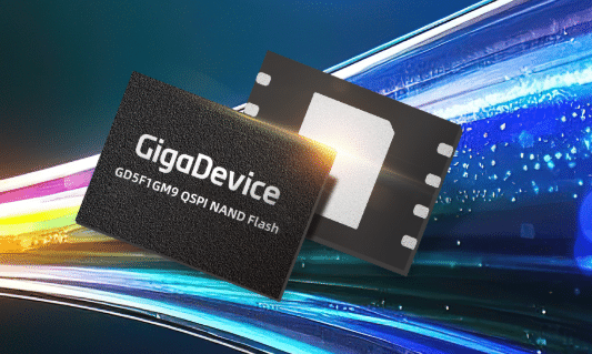GigaDevice, GD5F1GM9, QSPI NAND Flash