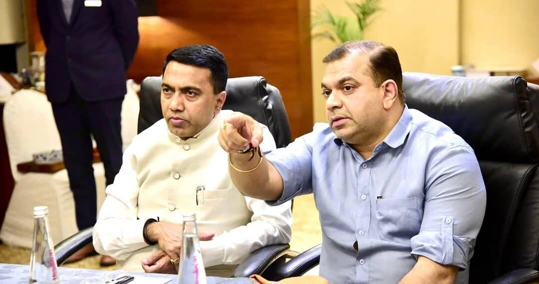 Hon’ble Chief Minister Dr. Pramod Sawant, Hon’ble Minister for IT, Electronics & Communications, Tourism, and Printing & Stationery Shri Rohan A. Khaunte, Director of DITE&C