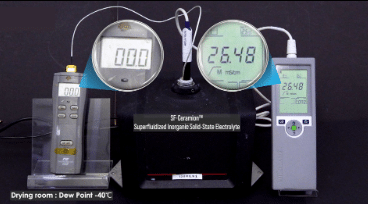 Superfluidized Inorganic Solid-State Electrolyte