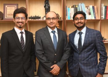 Left to Right _ Chirag Jain, Co-founder & CTO, Abhishek, Co-founder & Director, and Rama Krishna, Co-founder & CEO, EndureAir Systems