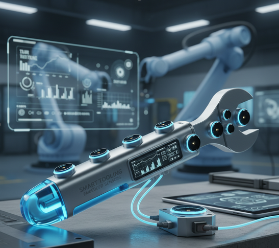 Global Smart Tooling with Embedded Sensors