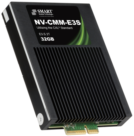 Penguin Solutions SMART CXL NV-CMM E3.S 2T non-volatile memory module