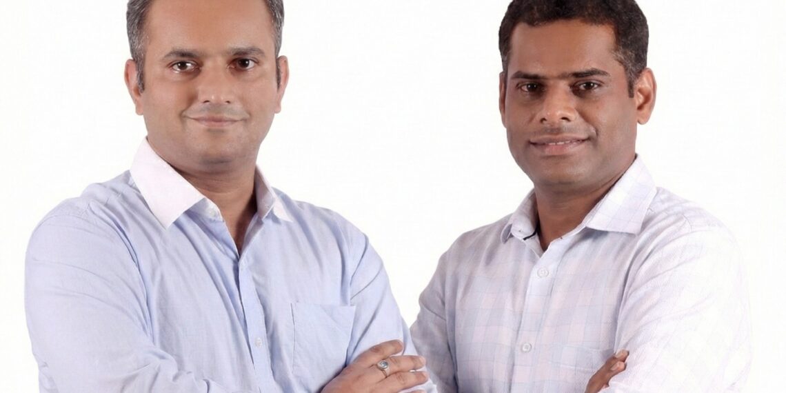 Octobotics Cofounders Mr Ishan Bhatnagar on left and Mr Gulshan Kumar on right
