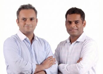 Octobotics Cofounders Mr Ishan Bhatnagar on left and Mr Gulshan Kumar on right