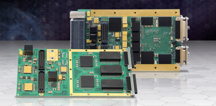 FIOM Quad Fiber Optic Mezzanine and RPMG1-SVPX Reconfigurable Processing Module1