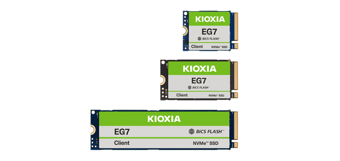 KIOXIA Expands SSD Portfolio with QLC-Based EG7 Launch