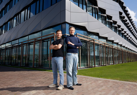 QuantWare co-founders Matthijs Rijlaarsdam (CEO) and Alessandro Bruno (CTO)