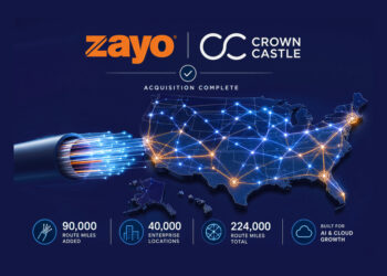 Zayo Acquires Crown Castle Fiber, Boosts U.S. Connectivity Scale