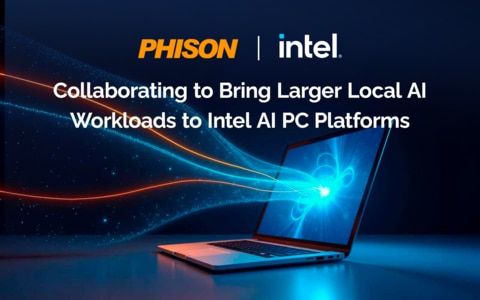 Phison and Intel collaborate to bring larger local AI workloads to Intel AI PC Platforms