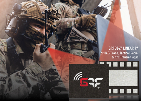 Guerrilla RF Launches GRF5847 High-Power Linear PA Module