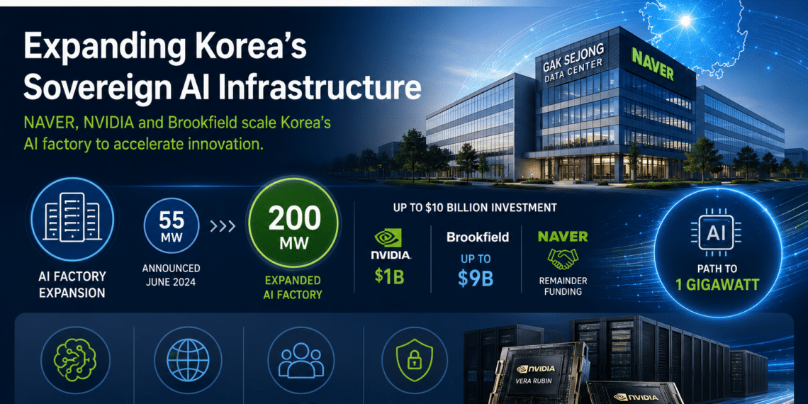 NVIDIA, Brookfield, Naver