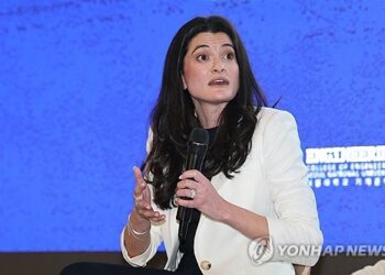 This Yonhap file photo shows Madison Huang, a senior director at Nvidia Corp. and daughter of CEO Jensen Huang. (Yonhap)