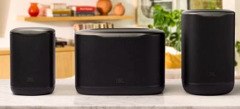 JBL Cove M1 P1 X1 whole-home Wi-Fi audio speakers