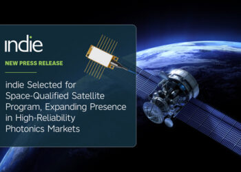 indie Selected for Space-Qualified Satellite Program, Expanding Presence in High-Reliability Photonics Markets