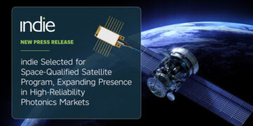 indie Selected for Space-Qualified Satellite Program, Expanding Presence in High-Reliability Photonics Markets